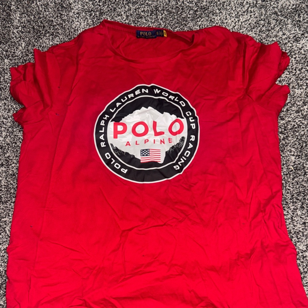 Polo by Ralph Lauren Red Short Sleeve Tee